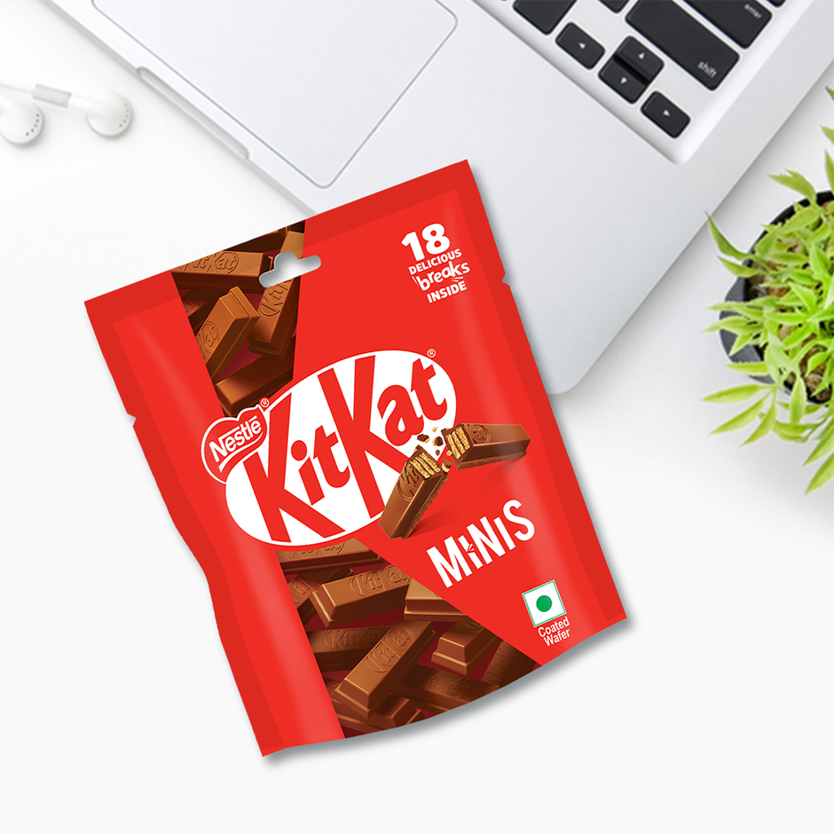 Nestle KitKat Minis | Choco Coated Wafer Chocolate Bar Combo