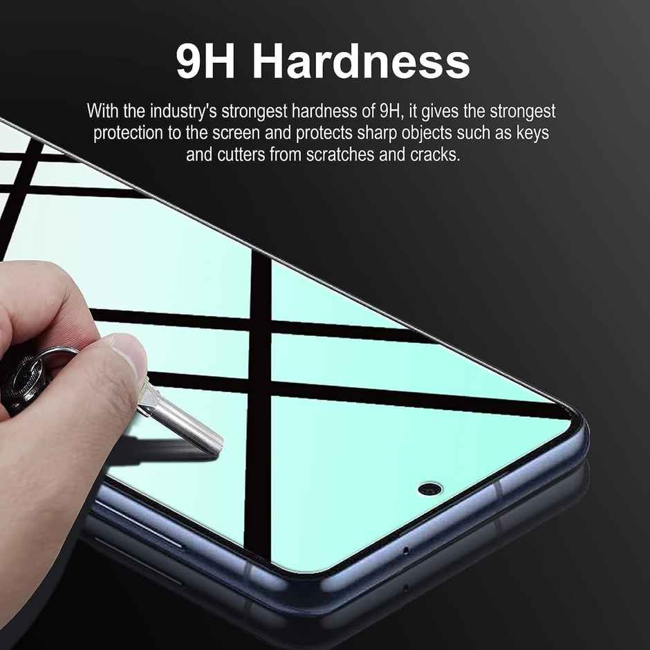 OHONESTY Tempered Glass for iPhone 15|16| 9H Hardness| Edge-to-Edge| ULa-Clear| Easy Install