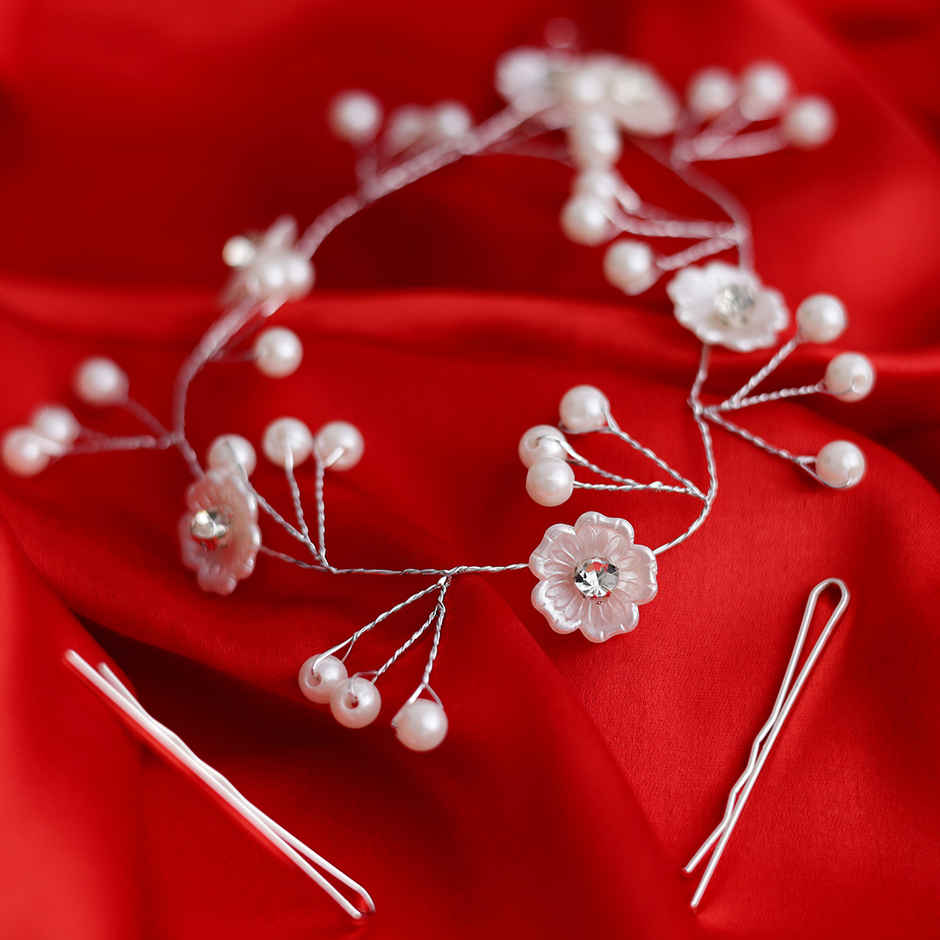 Premium Designer Hair Accessory - Traditional Indian Jewellery | Oye Happy