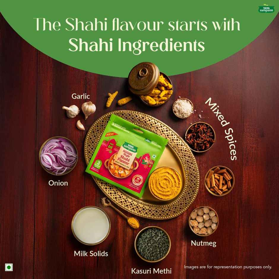 Tata Sampann Awadhi Style Shahi Paneer Gravy Masala Mix