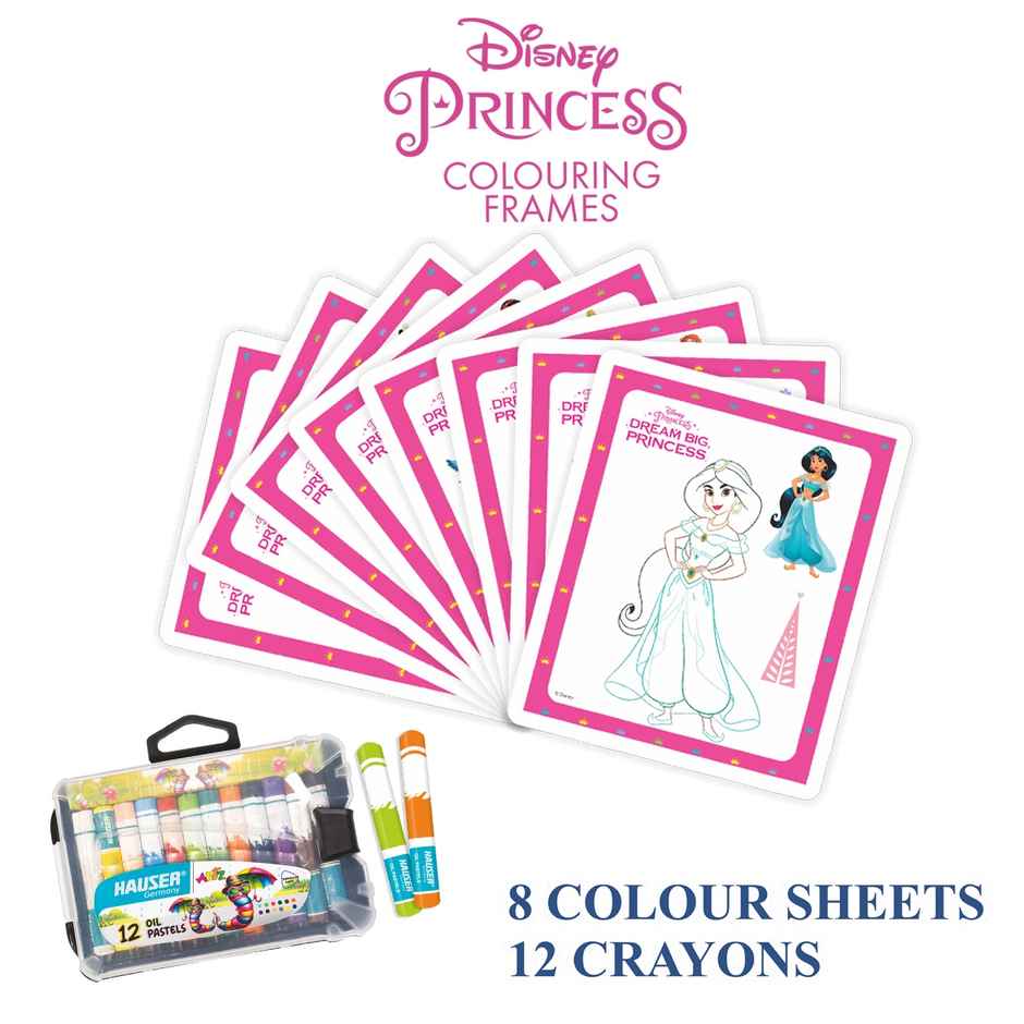 Itoys Colouring Frame-princess (Colour May Vary)