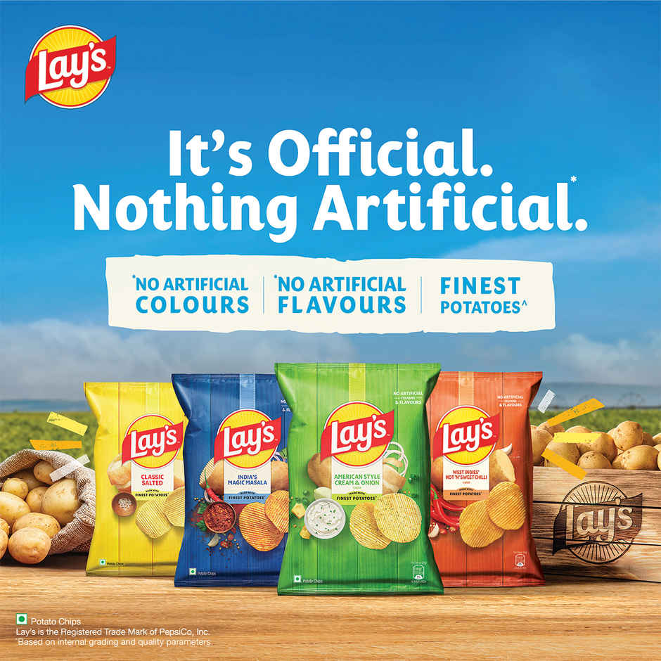 Lay's West Indies Hot 'n' Sweet Chilli Potato Chips Combo 