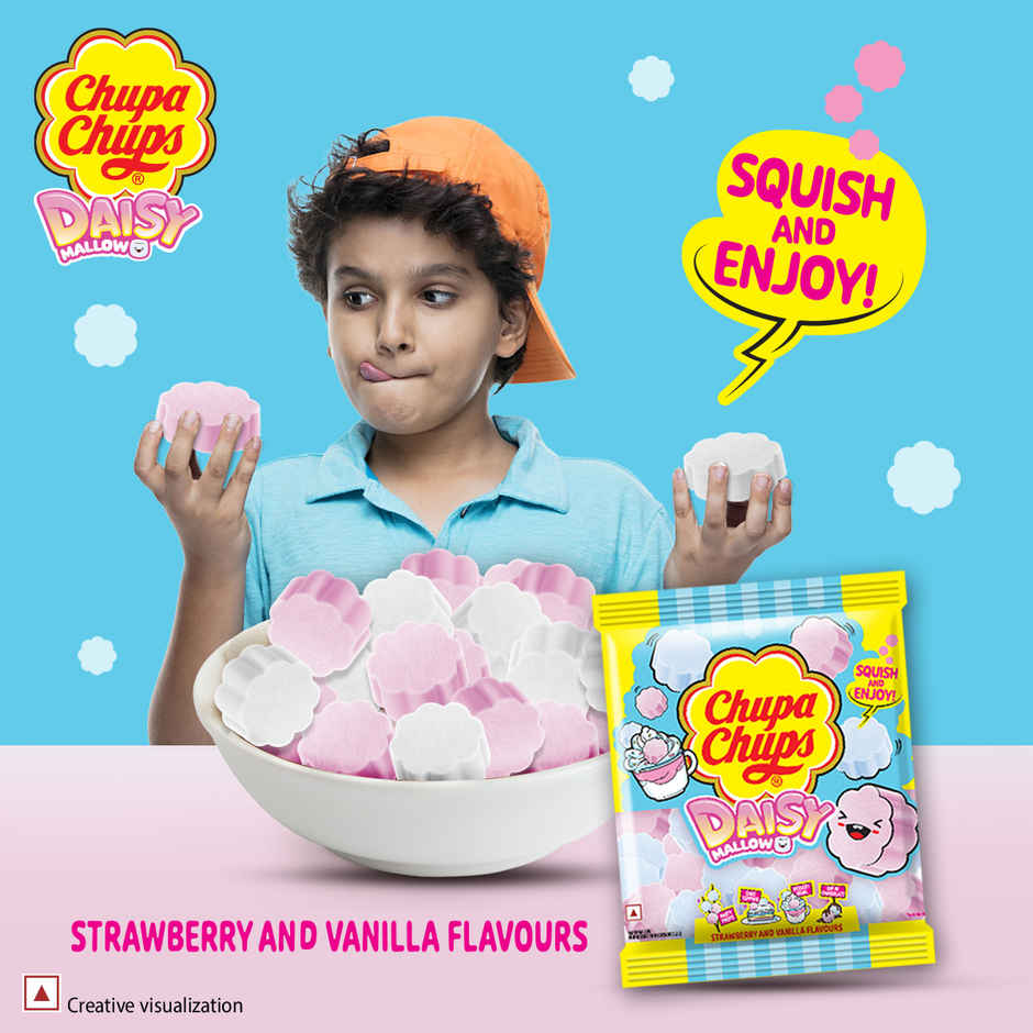 Chupa Chups Daisy Mallow | Soft, Fluffy & Fun Marshmallow