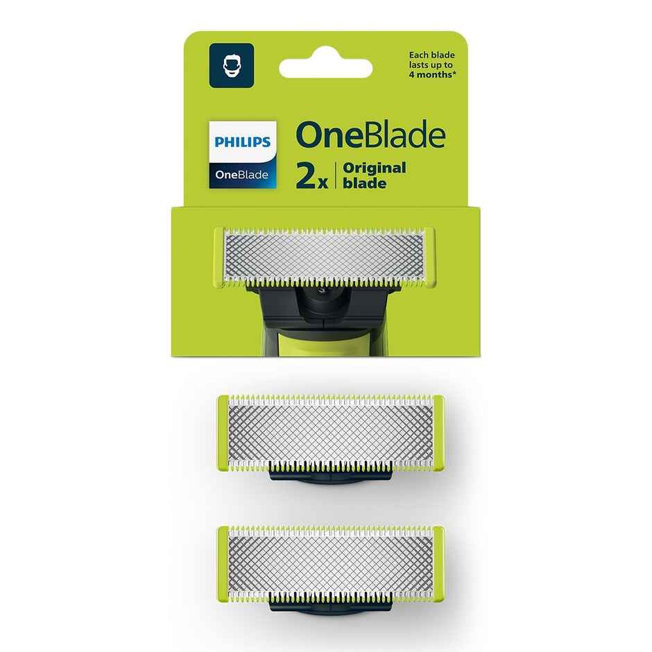 Philips Oneblade Replaceable Blade Pack of 2 Replaceable Blades|QP220/51