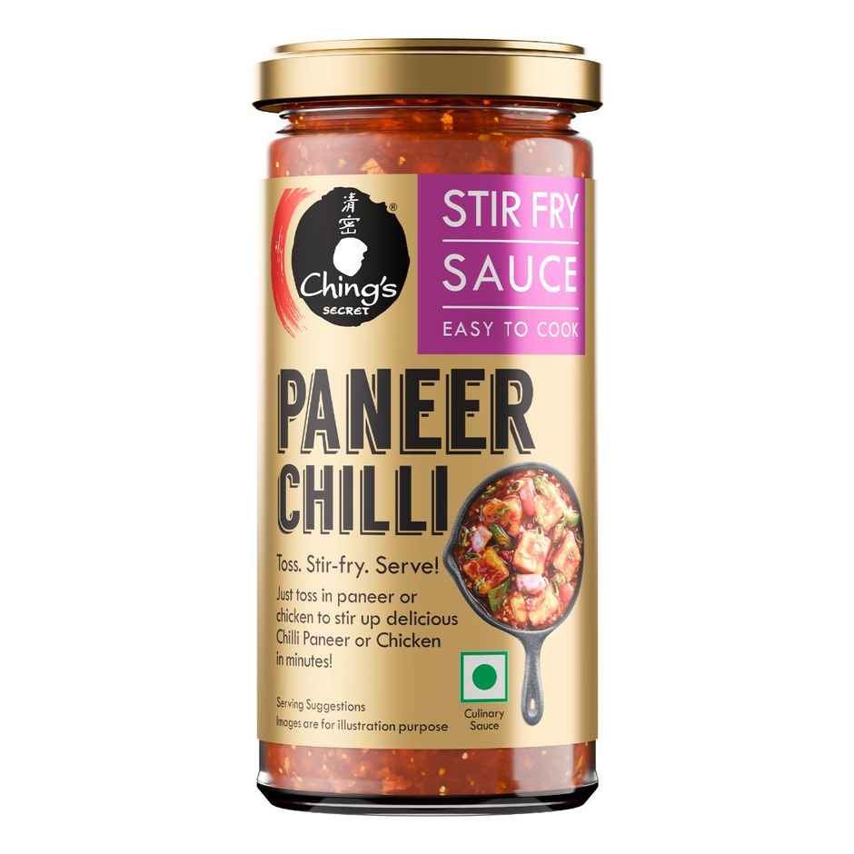 Ching's Premium Paneer Stir Fry Sauce, Ready to Cook Sauce, No Added Colour, No MSG