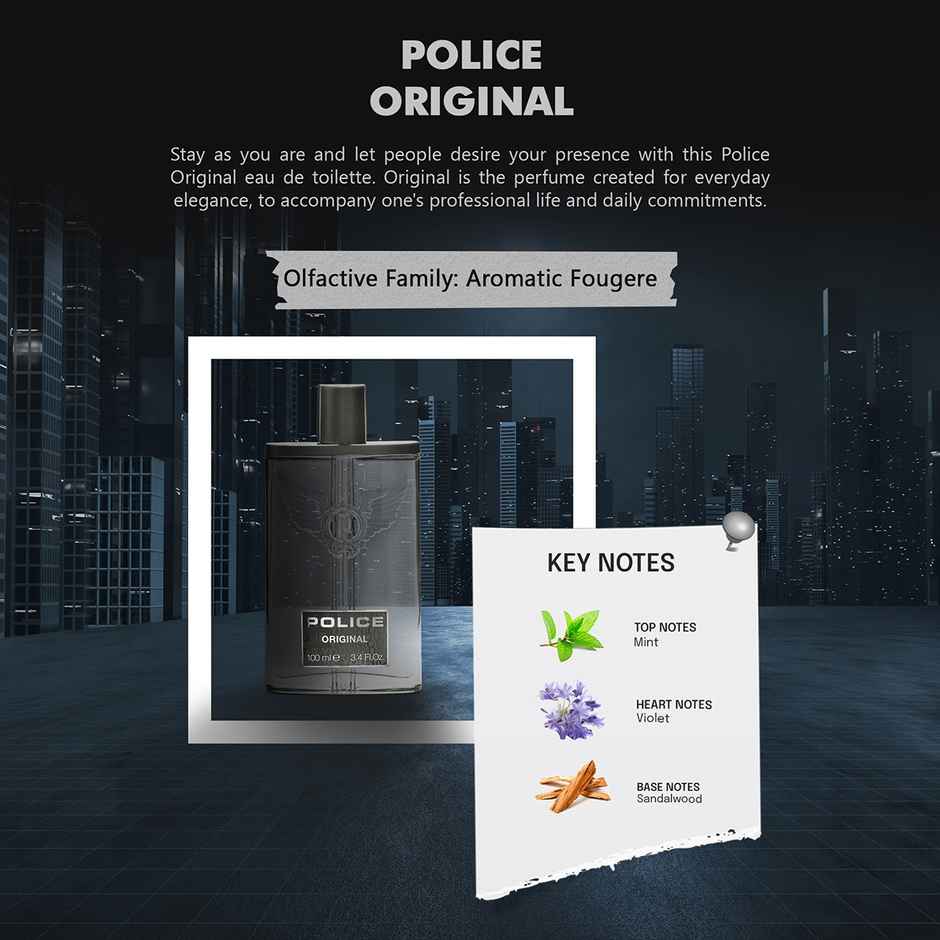 Police Original Eau De Toilette | Signature Fragrance
