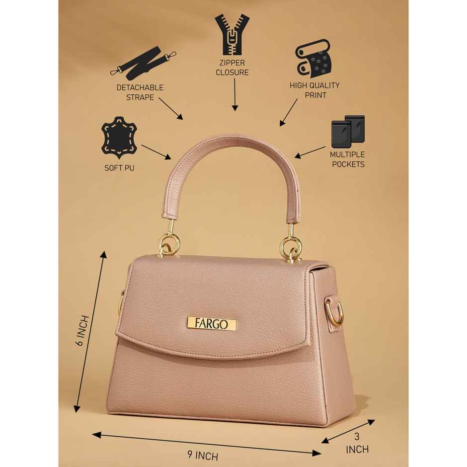 Fargo Women's Hand-held Bag | Pink