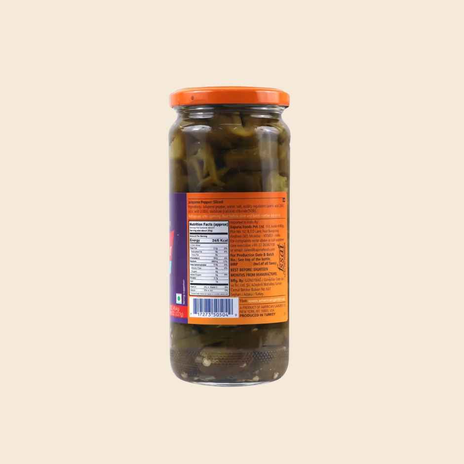 American Garden Jalapeno Peppers Sliced