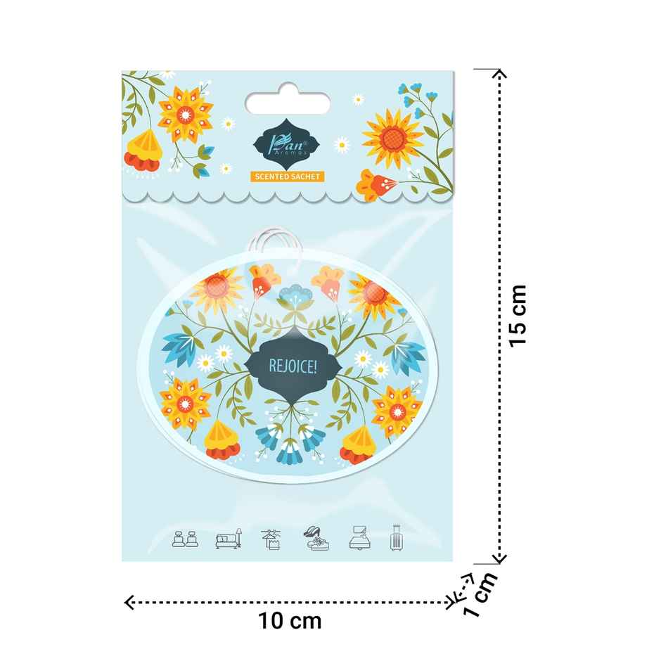 Pan Aromas Citrolemon Scented Air Freshener | Paper Hanging Sachet