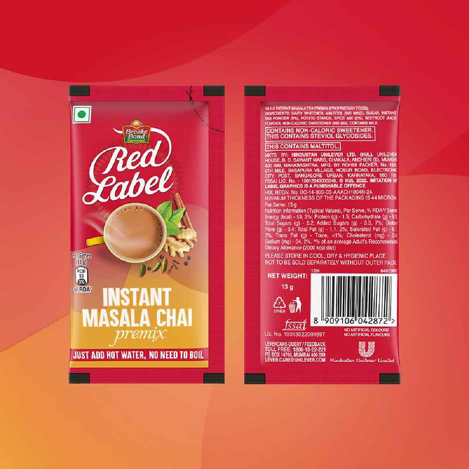 Red Label Instant Masala Chai Premix