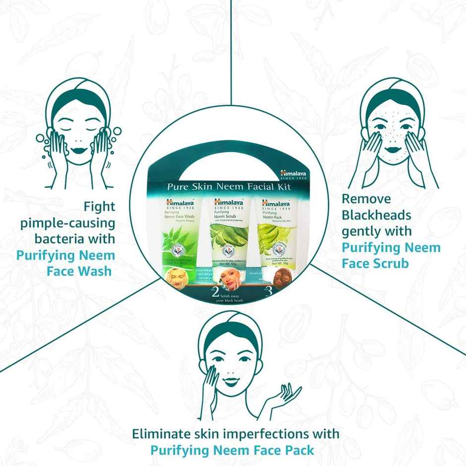 Himalaya Wellness Company Pure Skin Neem Facial Kit