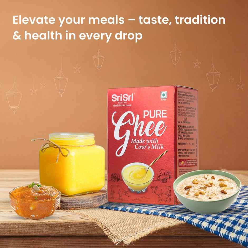 Sri Sri Tattva Pure Cow Ghee | Natural