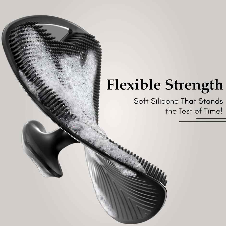 Beaute Secrets Body Scrubber for Bathing Reusable Body Cleansing Brush for Everyone