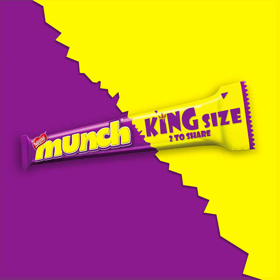 Nestle MUNCH King Size Wafer Bar Chocolate