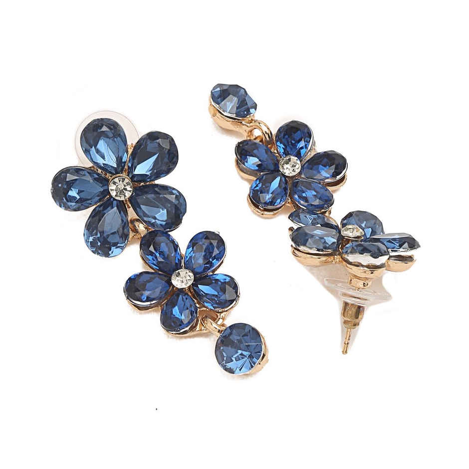 YouBella Jewellery Sets for Women Crystal Necklace with Earrings for Girls/Women (YBNK - 5769)