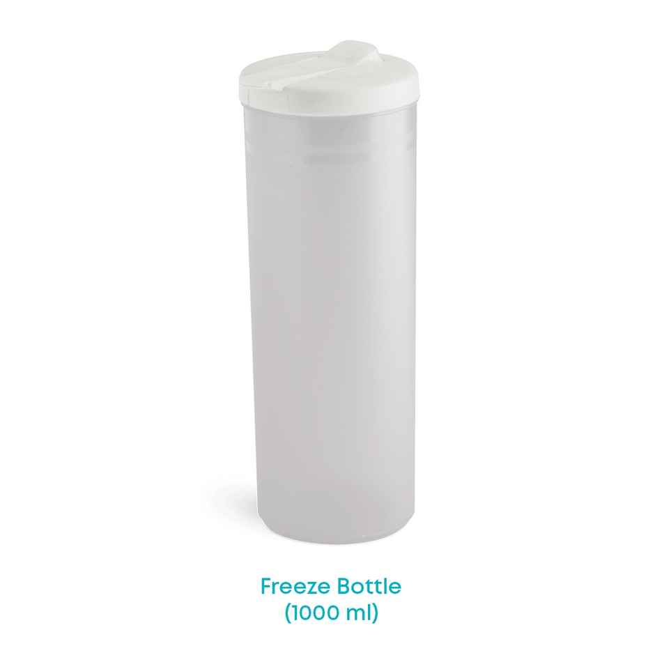 All Time Freeze Water Bottle 1000 ml For Fridge | Colour May Vary