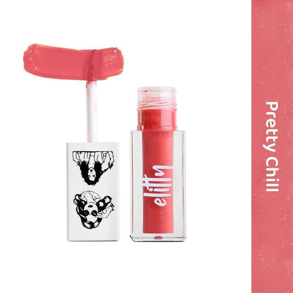 Elitty Pink Lip Gloss For High Shine (Pretty Chill)