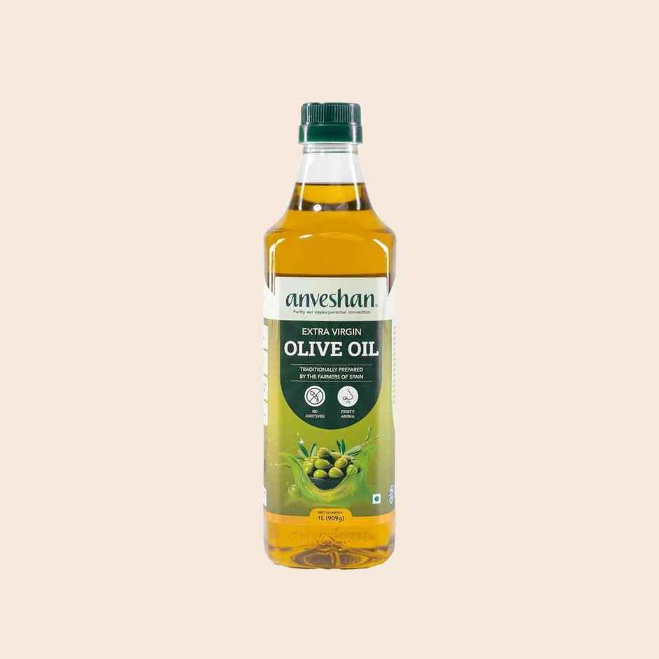 Anveshan Extra Virgin Olive Oil | Pet Bottle | Cold Pressed Extraction