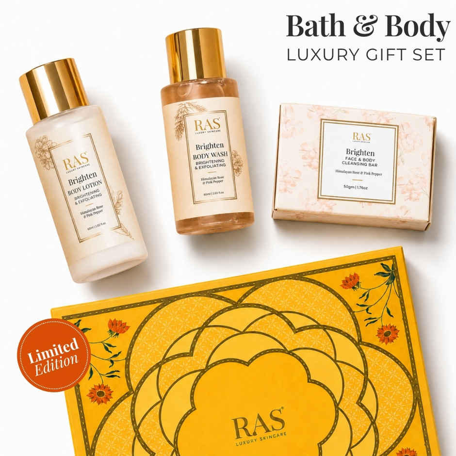 Ras Luxury Skincare Bath & Body Basics Gift Set | Giftset