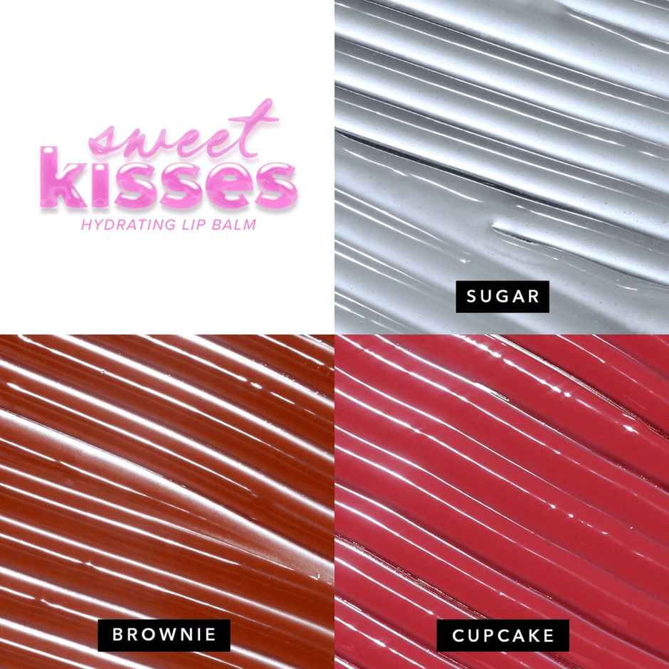 Simply Nam Sweet Kisses Lip Balm - Cupcake (Pink)| VEGan| Hydrating| Jojoba Oil| 3-In-1 Formula