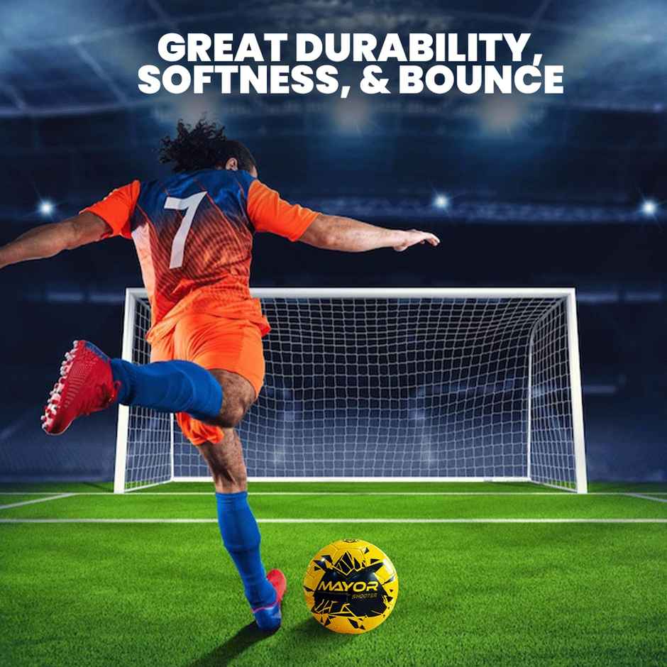 Mayor Shooter Football (Size-5, Yellow)