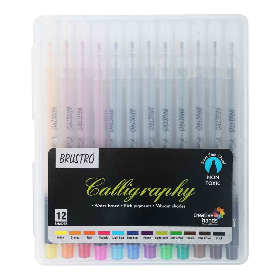 Brustro Calligraphy Pen Set Of 12