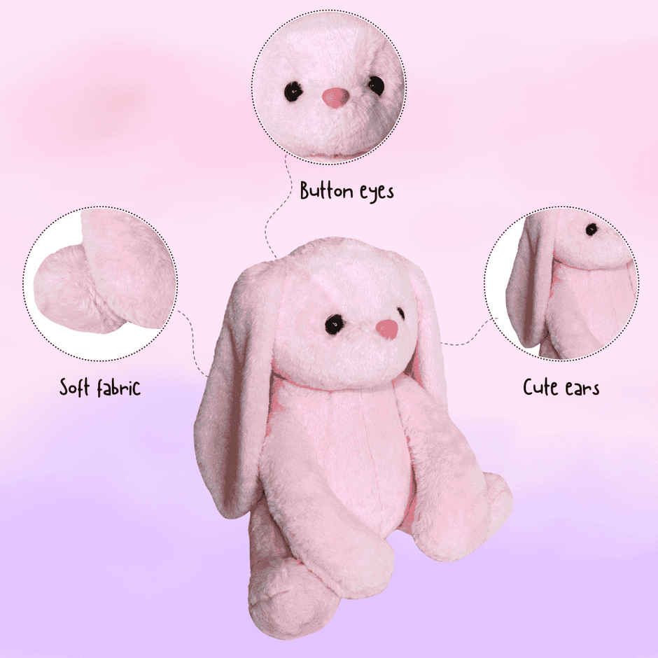 Toytales Bunny Soft Toy | Toys For Kids | Birthday Gift | Plushie Stuffed Toys | Gift For Kids