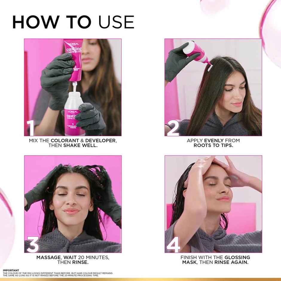 L'Oreal Paris Casting Creme Gloss Hair Color (Dark Brown 400)