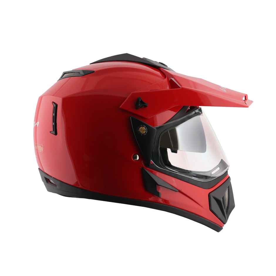 Vega Off Road D/V Lightweight Full Face Helmet- Red L