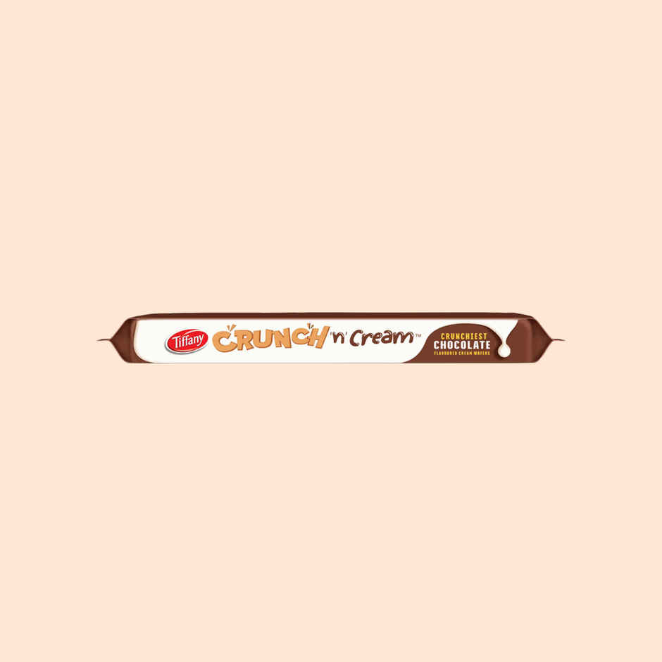 Tiffany Crunch N Cream Chocolate Flavoured Wafer Bar