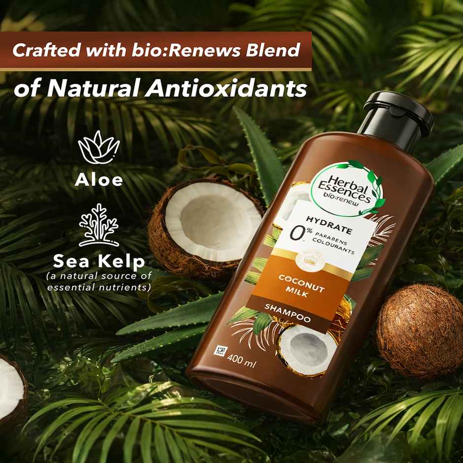 Herbal Essence Bio - Renew Hydrate Coconut Milk Shampoo