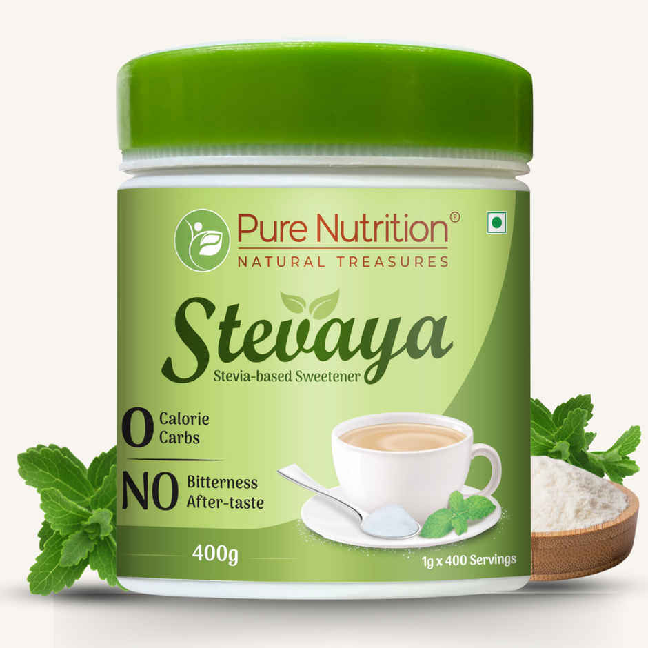 Pure Nutrition Stevaya Stevia Sweetener powder| Sugar Free, Zero Calorie