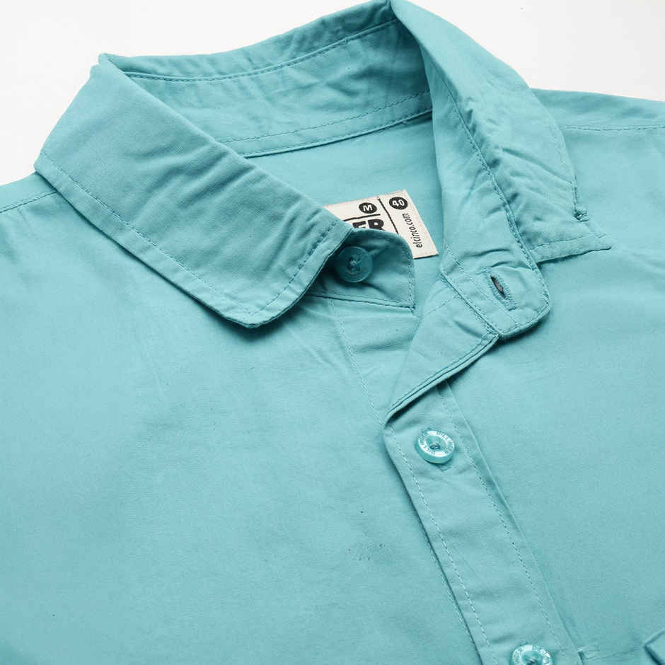 Dillinger Men's Shirt | DLMSRT001MAU | Maui Blue - 2XL