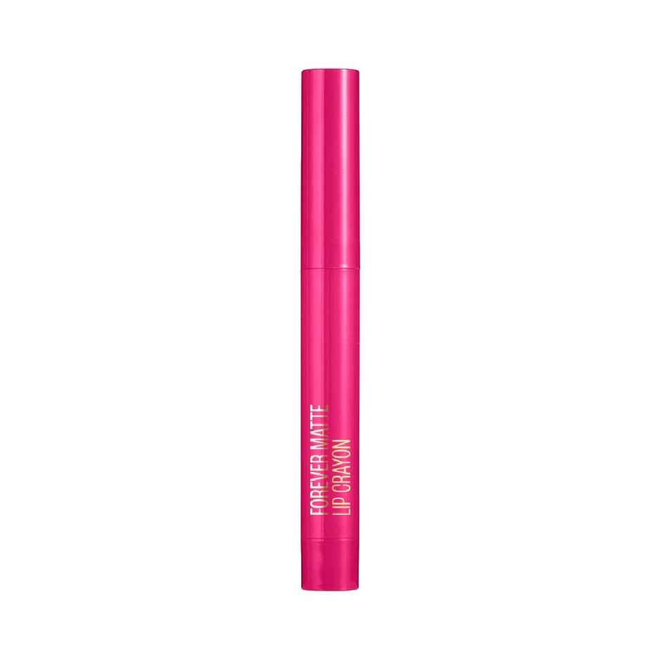 Lakme 9 to 5 Forever Matte Lip Crayon | Vitamin C | Long-Lasting Hydration | Poise Pink