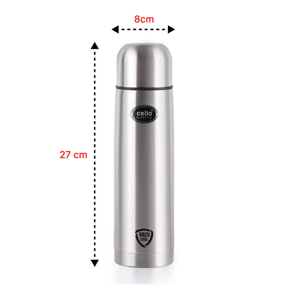 Cello Flipstyle Stainless Steel Vacuum Insulated Flask with Jacket 500ml