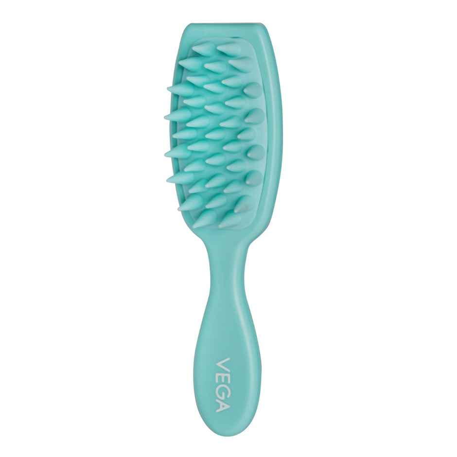 VEGA Hair Scalp Massager Shampoo Brush With Soft Silicone Bristles | (Ssb-02)