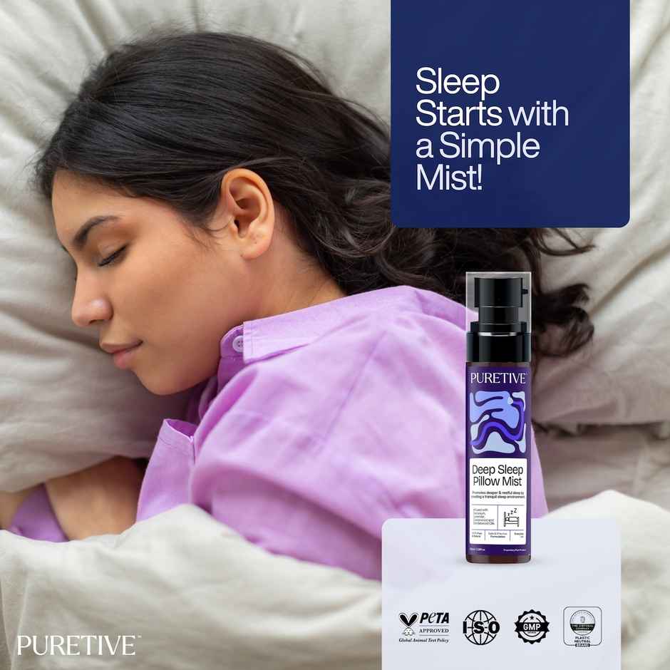 Puretive Deep Sleep Pillow Mist for effective deep sleep
