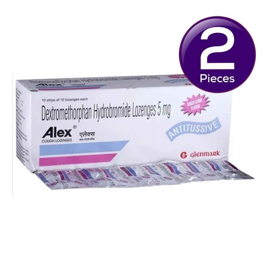 Alex Cough Ginger Lemon Lozenges 