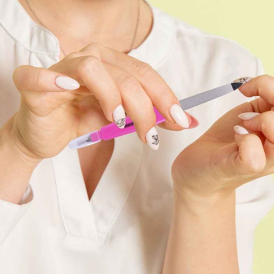 Bronson Professional Nail Filer And Cuticle Trimmer (Color May Vary)