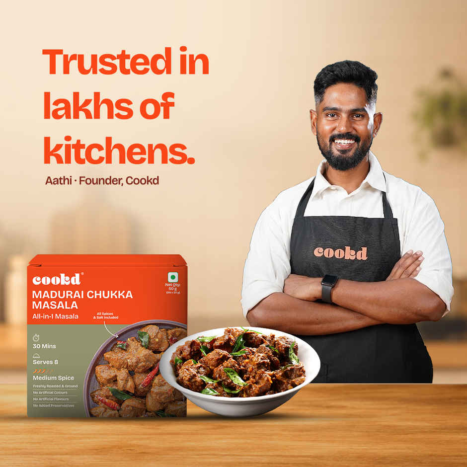 Cookd Madurai Mutton Chukka Masala