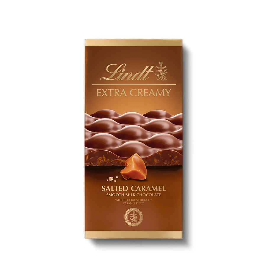 Lindt Extra Creamy Salted Caramel Tablet