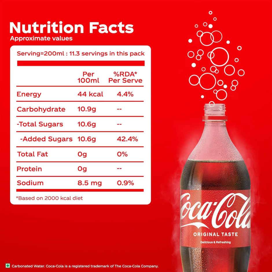 Coca-Cola Soft Drink | Carbonated Beverage