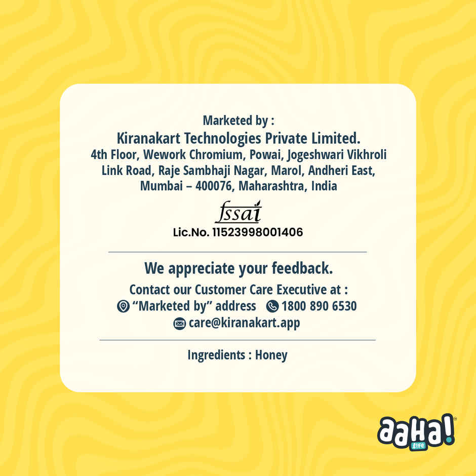 Aaha Pure Honey - No Adulteration Combo