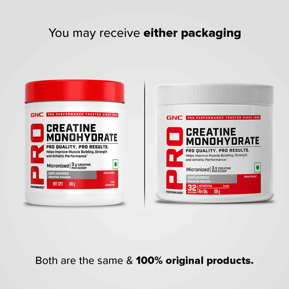 GNC Creatine Monohydrate With Free Shaker