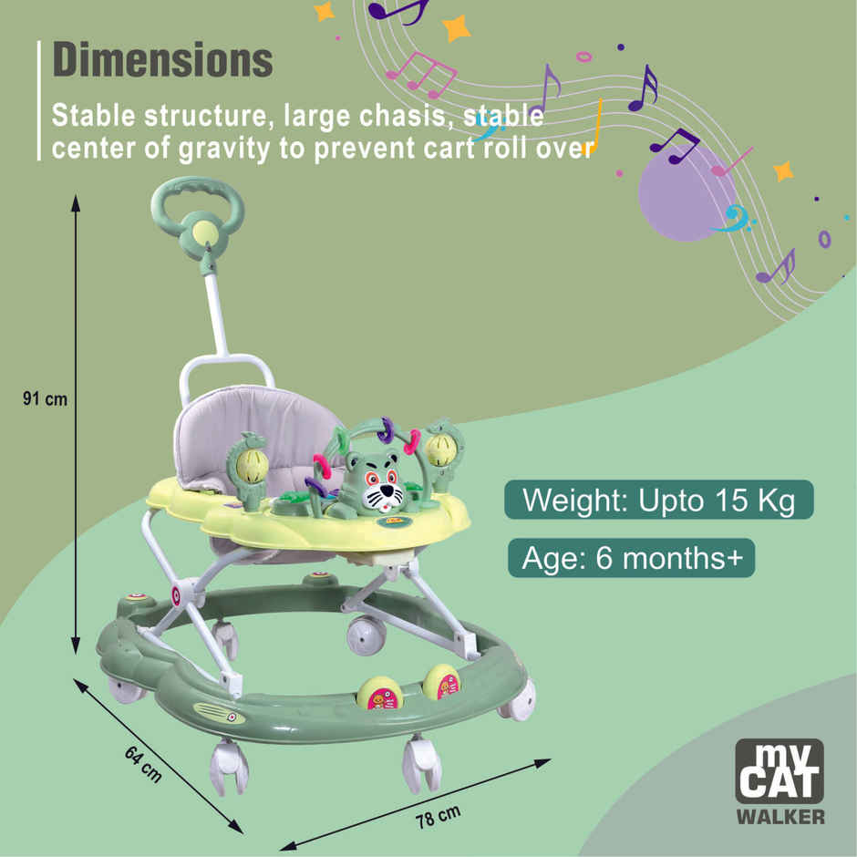 Toyzone My Cat Walker Green