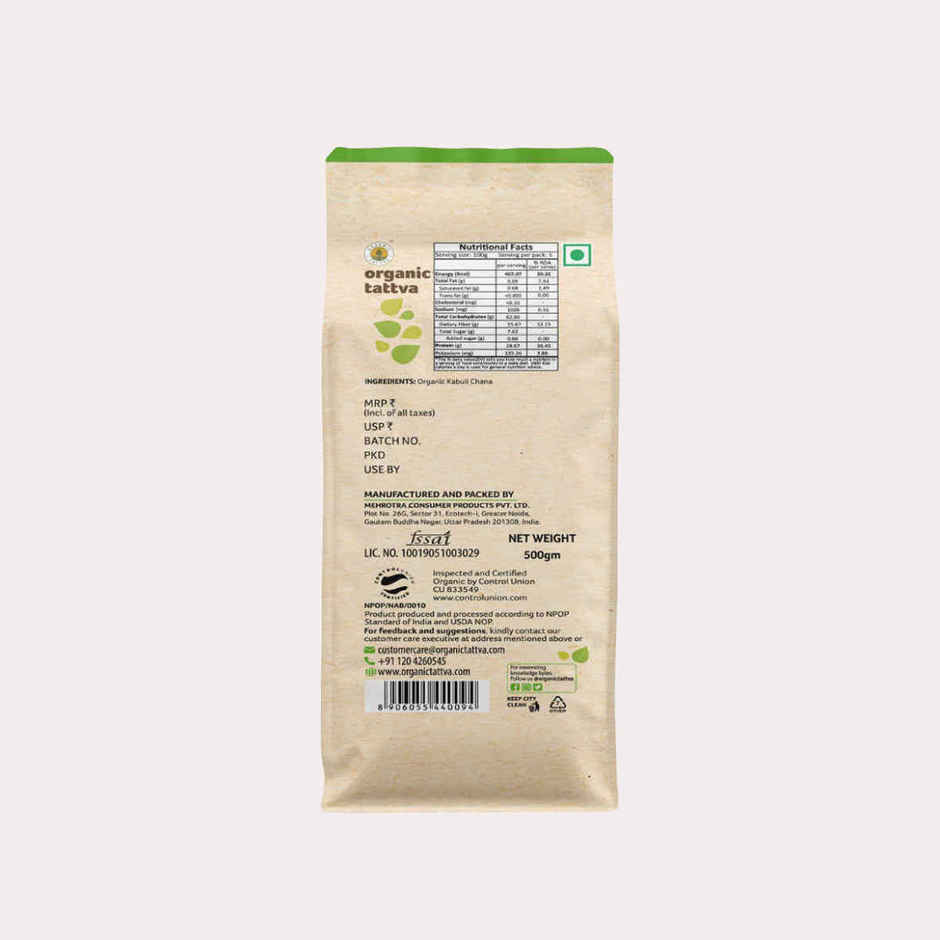 Organic Tattva Kabuli Chana