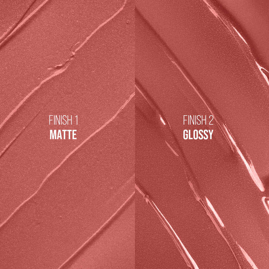 Staze Gloss Lock 2-in-1 Liquid Lipstick + Clear Gloss | Transferproof  | 03 Im Bubbly | 7g