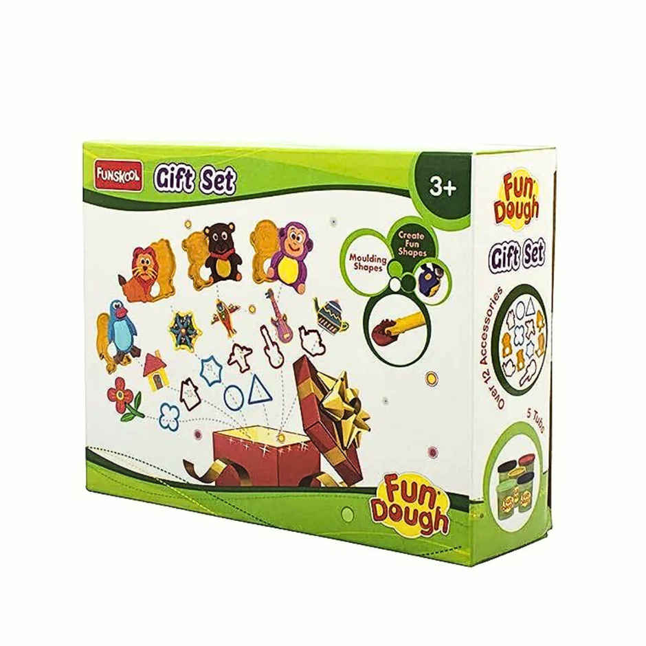 Funskool-Fundough Gift Set - Creative Multi-Coloured Play Dough Fun