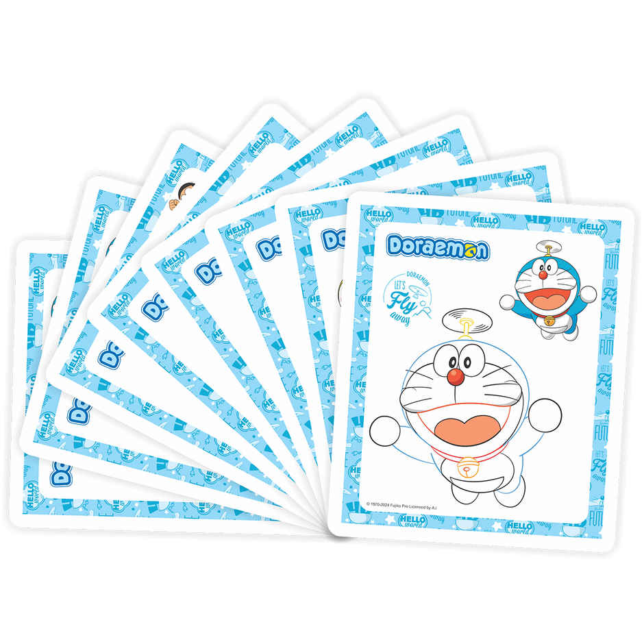 Itoys Colouring Frame-doaremon (Colour May Vary)