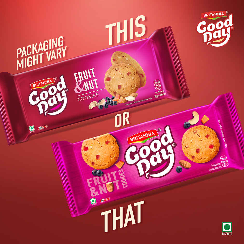 Britannia Good Day Oats Cookies Fruits and Nuts Dry Fruit Biscuits | Combo